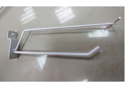 Гачок в економпанель на 150мм. d4мм з цінникотримачем